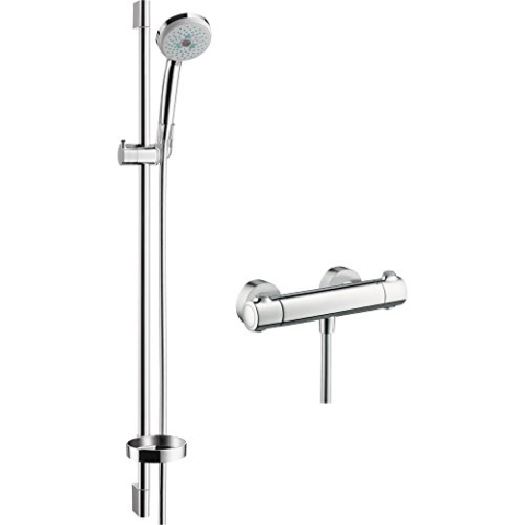 Hansgrohe HG Brausekombi Mutli Ecostat 1001 SL Croma 100 Unica`C Brausestange 90