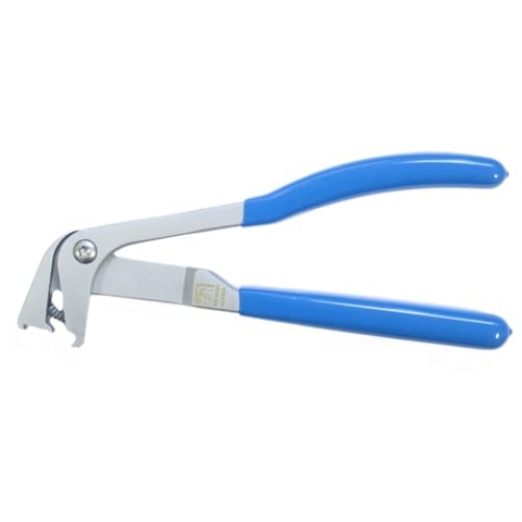 SW-Stahl 41442L Klebegewichtzange 230 mm I Lösezange für geklebte Auswuchtgewichte I integrierte Feder I verhindert zerkratzen der Alufelgen I Klebegewichte ablösen