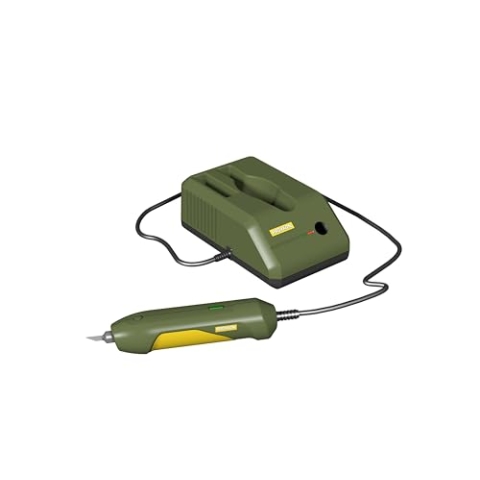 Proxxon MICRO-Sonic Cutter MSC (Spannung: 230 V. 50/60 Hz., Gewicht 80 g, Länge 115 mm, inkl. 2 Spannzangen und 40 Skalpell-Klingen, Schneidewerkzeug, Skalpell-Cutter) 27300