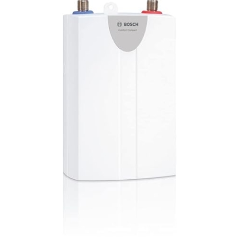 Bosch hydraulischer Klein-Durchlauferhitzer Tronic Comfort Compact - 3,5kW, steckerfertig, Untertischgerät, drucklos und druckfest anschließbar, 230 V [Energieklasse A]