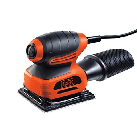 Black + Decker KA400 Schwingschleifer, 1 / 4 Blatt, 220 W