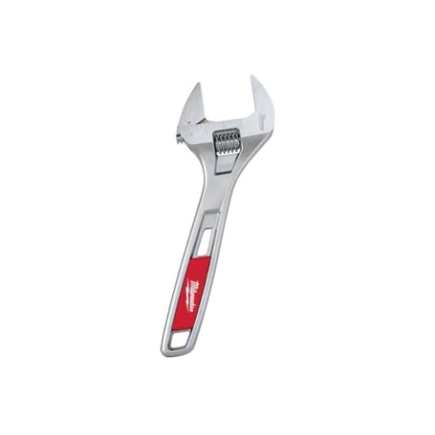 Milwaukee 48227508 20,3 cm Verstellschlüssel, Breite Backen ? Silber