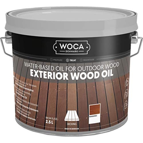 WOCA 617956A Exterior Öl, Bangkirai 2,5 L