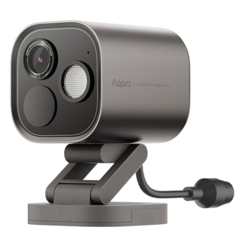 Aqara Kamera-Hub G5 Pro PoE-Sicherheitskamera (Globale Version): 2,6K Ultra HD mit KI-Erkennung, Nachtsicht in Vollfarbe, HomeKit Secure Video, IP65 wetterfest und Halterung