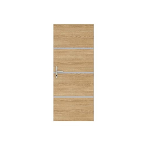 Nordlinger Türrenovierungsset Eiche Natur 890510 4 Blatt 85 x 50 cm & 3 Profile 85 x 2 cm