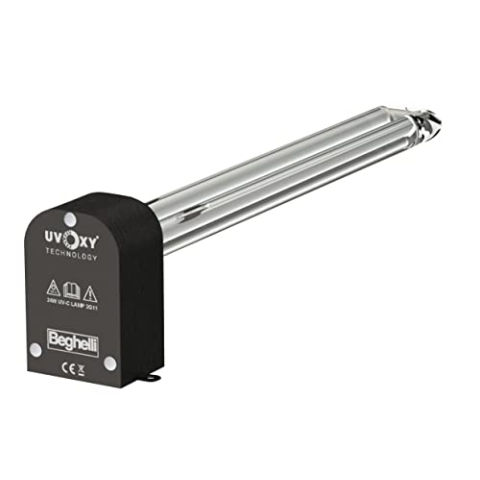 Beghelli - SanificaAria OXY-UV 30 Ersatzteile, Luftreiniger mit uvOxy-Technologie, Original UV-C-Kartuschen, 10.000 Stunden, Sicherheit und Desinfektion, Ozonfrei, Laufzeit 12 Monate
