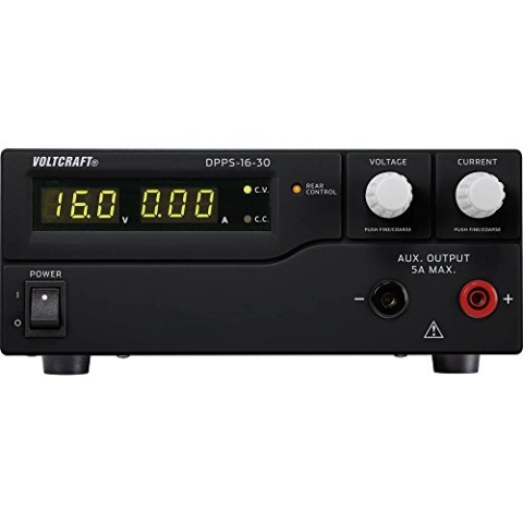 VOLTCRAFT DPPS-16-30 Labornetzgerät, einstellbar 1-16 V/DC 0-30 A 480 W USB programmierbar Anzahl Ausgänge 1 x
