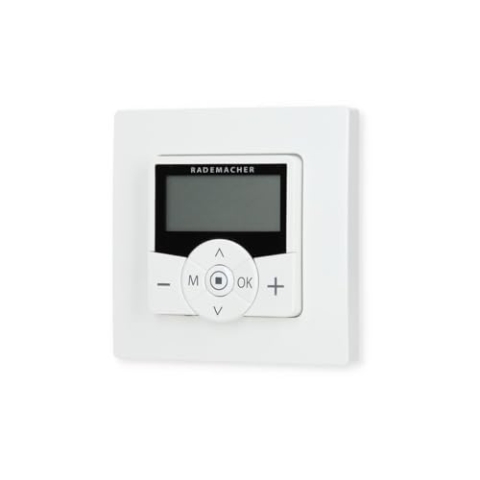 Rademacher DuoFern Raumthermostat (2. Generation) 9485-1, Funk-Thermostat, für Heizkörper und Fußbodenheizung, Smart Home Wandthermostat (HOMEPILOT Nachfolgemodell verfügbar)
