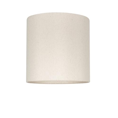 Uniqq Lampenschirm Velours / Stoff beige transparent Ø 40 cm - 40 cm hoch