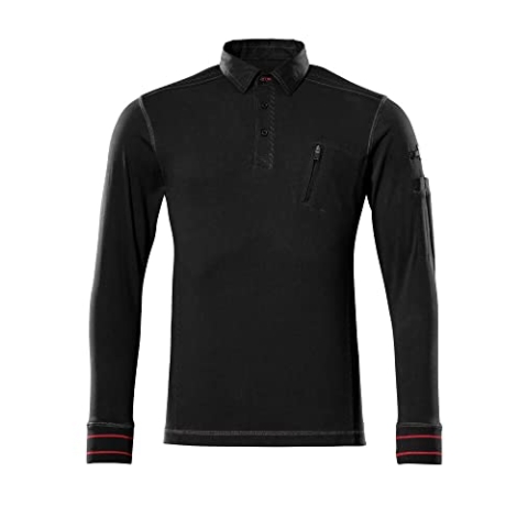 Mascot Polo-sweatshirt "Ios", 1 Stück, XL, schwarz, 50352-833-09-XL