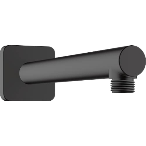 hansgrohe Brausearm Vernis Shape, Brausearm 24cm, Mattschwarz