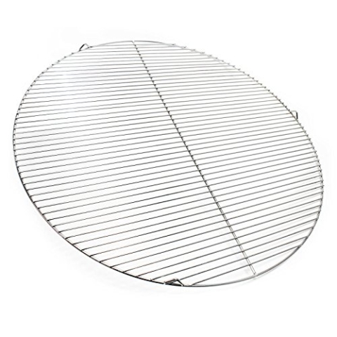 Edelstahl Grillrost rund Ø 80 cm rostfrei für Holzkohlegrill, Gasgrill, Schwenkgrill