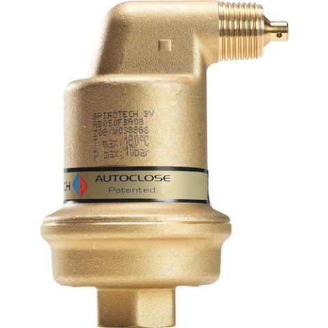 Spirotop Solar Großentlüfter Autoclose 1/2" IG