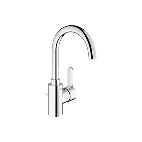 Grohe Eurostyle Cosmopolitan Badarmatur - Waschtischarmatur mit ZUGSTANGE, L-Size 23043002 Chrom