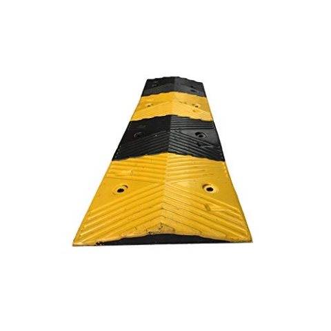 Bodenschwellen-Kit ohne Reflektoren - Höhe 50 mm | Bis zu: 20000 kg! | Fahrbahnschwellen (4.35 Meter lang)