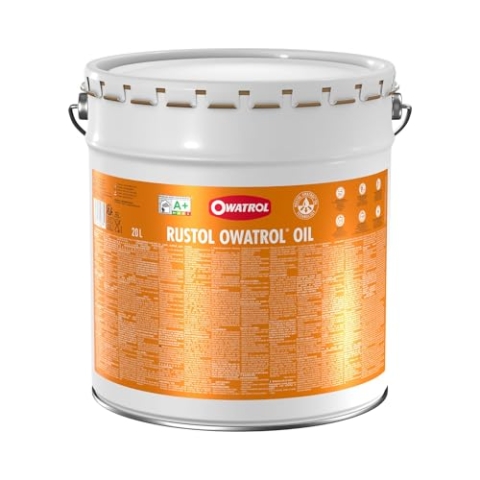 OWATROL® Rostschutz Öl 20L - Für Metalle, Kunststoff, Glas, Holz, Farben & Lacke - Rostumwandler mit Grundierung Auto - Rostschutzgrundierung - Rostumwandler Kfz - Rust Converter - Grundierung Metall