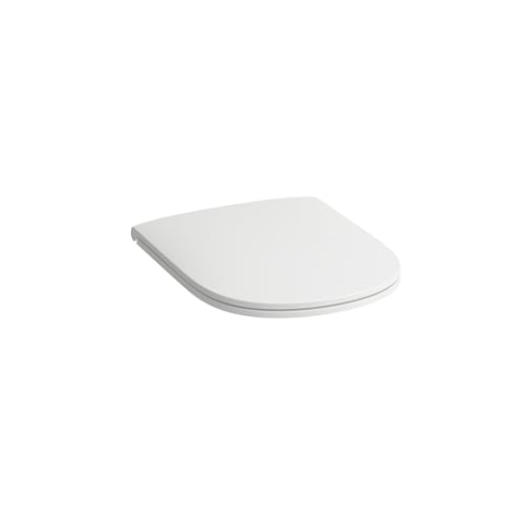 LAUFEN Lua WC-Sitz mit Deckel, Slim, Absenkautomatik, 445x370mm, H8910830490001, Farbe: Pergamon