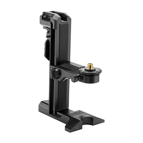 Stanley FMHT1-77435 FatMax Universal-Wandhalterung - 5/8 Zoll Gewinde, 20 cm höhenverstellbar, Schwarz