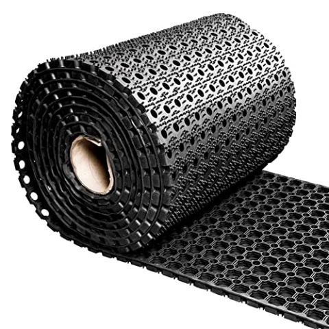 Vivol Ringgummimatte-Meterware - 80cm breit - Rollenware pro Meter - max. 1000cm lang