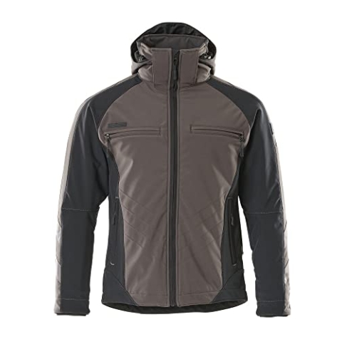 Mascot Softshelljacke "Darmstadt", 1 Stück, XL, dunkelanthrazit/schwarz, 16002-149-1809-XL