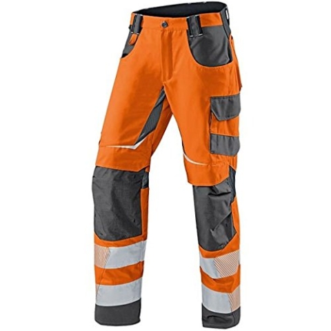 KÜBLER Workwear | KÜBLER REFLECTIQ Sommerhose PSA 2 | warnorange/anthrazit | Größe 56