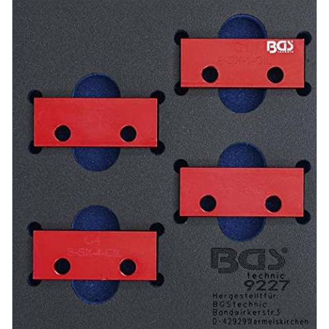 BGS 9227 | Werkstattwageneinlage 1/6: Nockenwellen-Arretierwerkzeug-Satz | für Alfa Romeo / Lancia 3.0l V6 24V