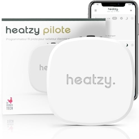 Heatzy - HEATZY WiFi-Heizkörpersteuermodul - Weiß