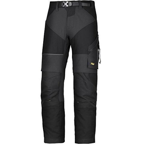 Snickers Workwear 6903 FlexiWork Arbeitshose, 1 Stück, 44, schwarz, 69030404044