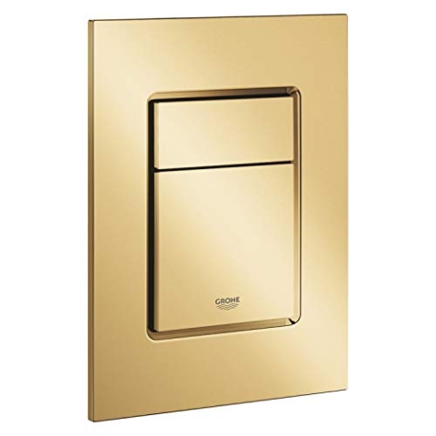 Grohe Betätigungsplatte für WC, Serie Skate Cosmopolitan S, 5 x 17 x 13 cm, gold poliert (Referenz: 37535GL0)