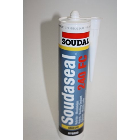 Kleb- u. Dichtstoff Soudaseal 240FC weiß 290ml Kartusche SOUDAL 12 Stk