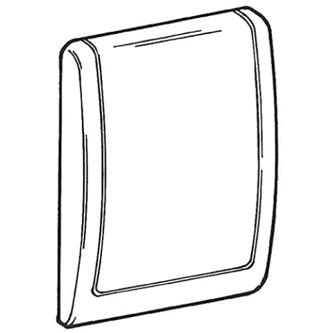 GROHE Abdeckplatte (Original Ersatzteil, Langlebig, Robust, Herstellergarantie: 5 Jahre, Passgenau), Alpinweiß, 43177SH0