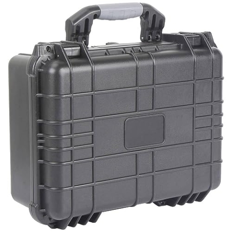TOOLCRAFT Universal Outdoor-Koffer | spritzwassergeschützt | schlagfester Koffer | Werkzeugaufbewahrung | Werkzeugkoffer ohne Inhalt | wasserdichter Koffer |