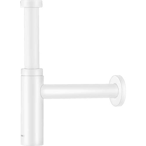hansgrohe Siphon Flowstar S (Designsiphon für Waschbecken) Mattweiß