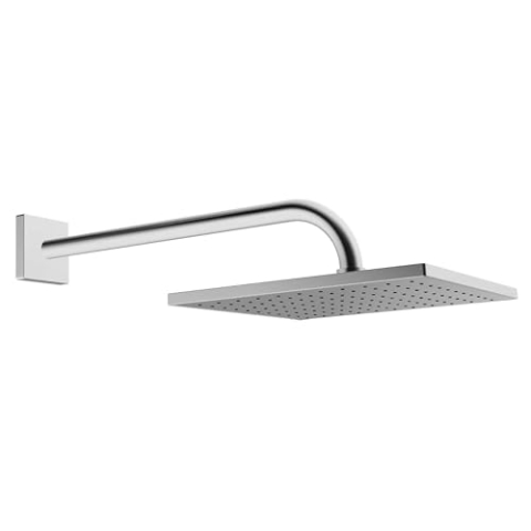 Hansa – Viva Dusche Wandmontage quadratisch 250 x 250 mm + Arm Chrom (04180340)