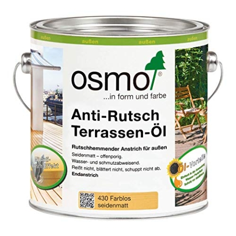 Osmo 430D, Terrassenöl, Anti-Rutsch, transparent, 2,5 l