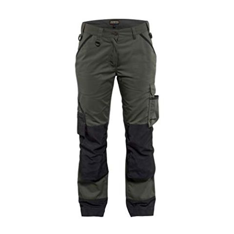 Blaklader 71541835 DAMEN-GARTENHOSE, Armeegrün / Schwarz, grootte C34