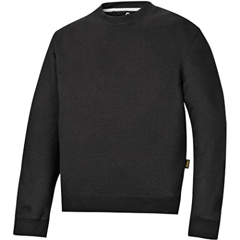 Snickers Rundausschnitt Sweatshirt schwarz Größe: XXXL