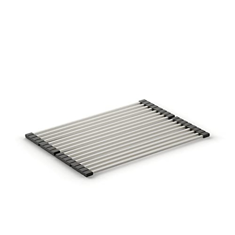 FILO faltbares Abtropfgitter aus Edelstahl und Silikon / 325 x 450 mm/Zubehör/Abtropfmatte