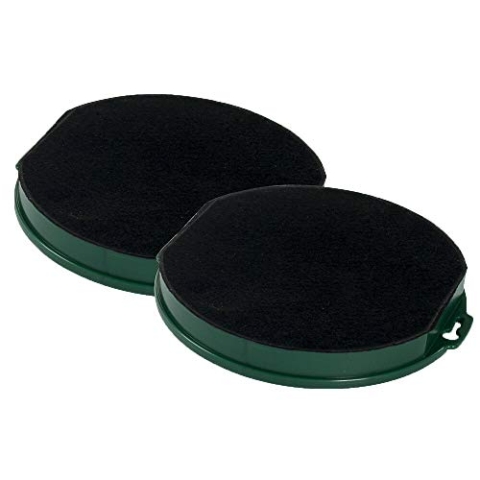 AllSpares Long Life Aktivkohlefilter (x2) für Dunstabzugshauben geeignet für Faber 112.0544.470 / FLL3 (Ø148mm)