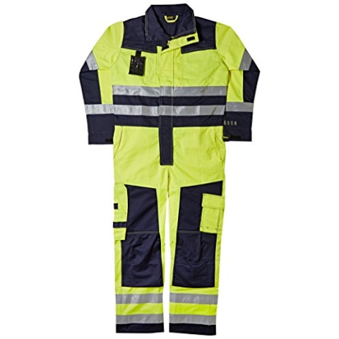 Blaklader 63781514 MULTINORM-OVERALLS, Gelb/Marine, grootte C52