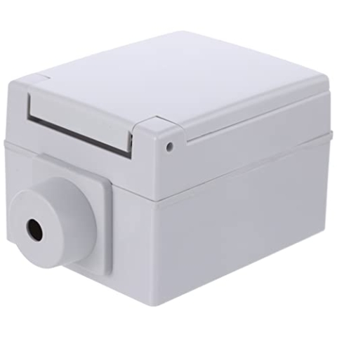 Busch-Jaeger 2064AG BUSC Steckvorrichtung 2064 AG Steckdose Mit Thermoplast-Klappdeckel (Ip 44), bunt