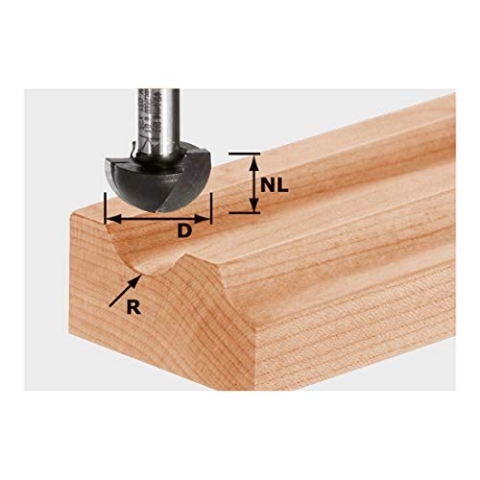 Festool Hohlkehlfräser HW S8 R4