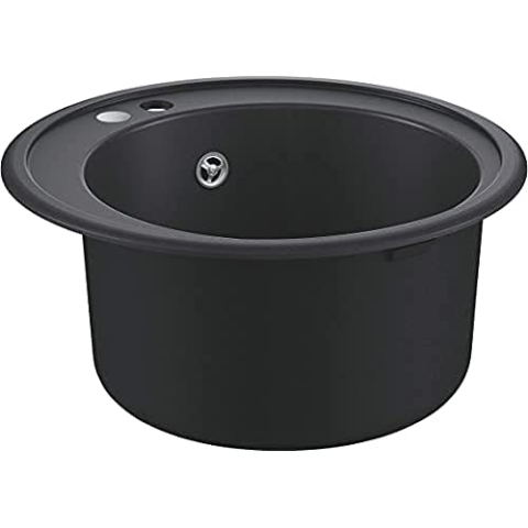 Grohe K400 Kompositspüle mit Abtropffläche granit schwarz 31640AP0 86 x 50 cm