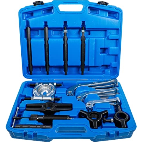 BGS 7729 | Hydraulischer Abzieher-Satz | 25-tlg. | 10 t | 2-armig, 3-armig | inkl. 2 Verlängerungen