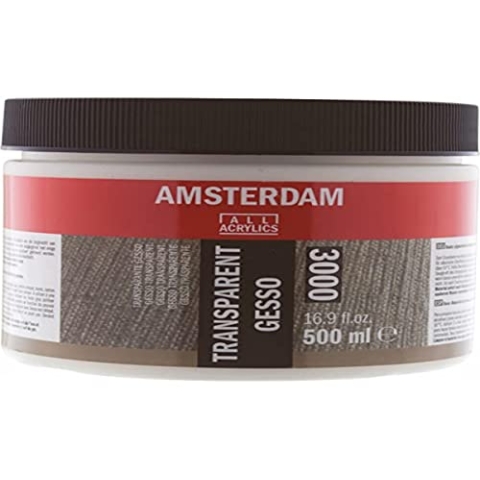 Amsterdam Transparentes Gesso 3000 Glas 500 ml (24183000)