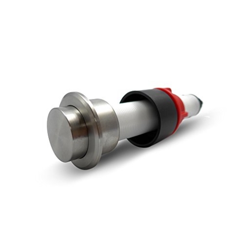 Franke et Rotondo Edelstahl mit integriertem Clicker/Pezzo von Ricambio/Ventilknopf, 133.0391.835