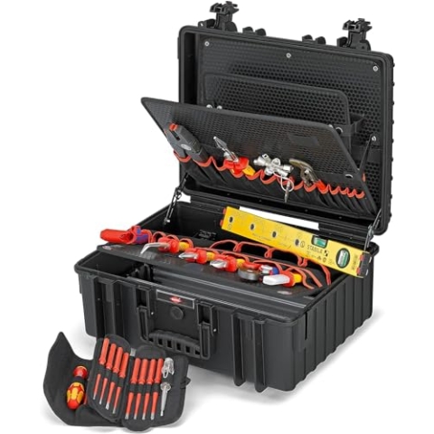 KNIPEX Werkzeugkoffer "Robust34" Elektro 26-teilig 419 mm 00 21 36