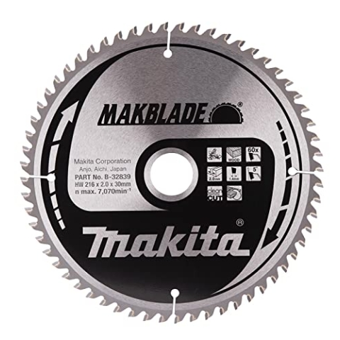 Makita Makblade Saegeblatt, 216 x 30 mm, 60Z, B-32839