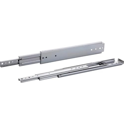 BRASOM Auszugsschienen Schwerlastauszug 250kg - 2 Stück, 2032mm, 80 inch, Heavy Duty Schubladen Schienensystem, Kugellager