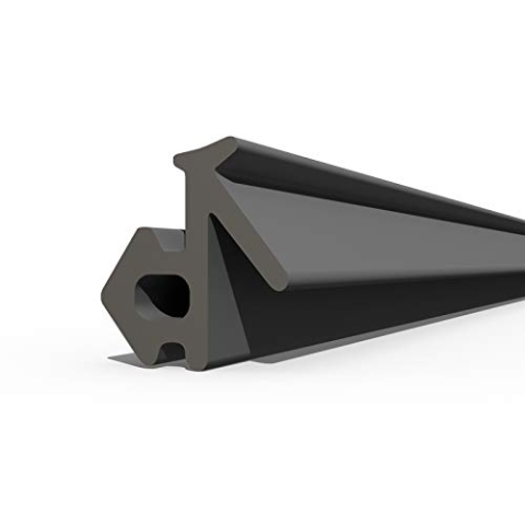 DQ-PP Fensterdichtung | Schwarz | 100 Meter | S-834X VEKA | PVC Fenster | Gummidichtug Dichtung Dichtband | Kunststofffensterdichtungen | ALU Profildichtung Türdichtung